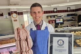 Gavin Reynolds with his award