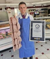 Gavin Reynolds with his award