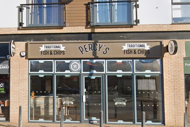Rated 4: Percys at the Lighthouse, at Retail Unit 3, Purcell Place, Sullivan Court, Biggleswade, rated on February 23.
