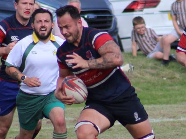 Action from Saturday's win. Pic by Tom Dillinger.