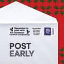 Royal Mail is reminding its customers to post early this Christmas with a special postmark.