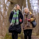 Audrey Houghton and daughter Jodie. Image: Richard Faulks via RNID