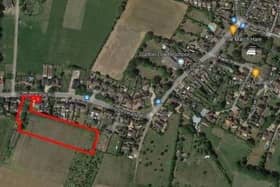 Plans for 16 houses on the site were rejected