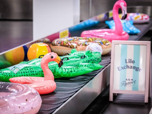 London Luton Airport (LLA) launches the LLA Lilo Exchange, a library of pre-loved inflatables for holidaymakers to borrow this summer. Returning flyers can drop off their used lilos and enjoy a free Fast Track security pass, making future journeys at the UK’s simplest, friendliest airport even smoother.
