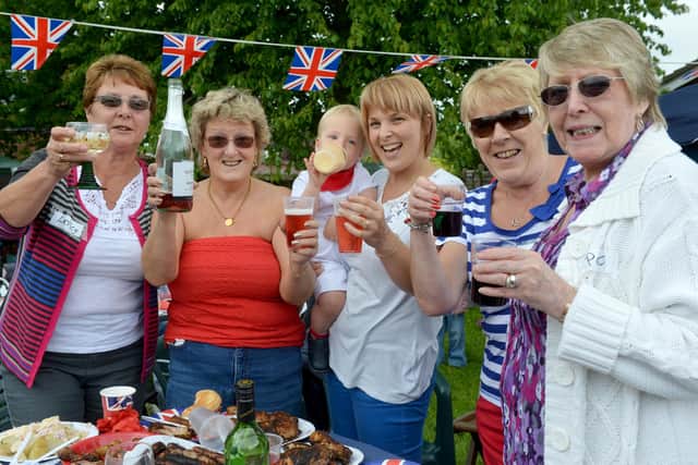 FLASHBACK: A Jubilee Street Party in Mead End Biggleswade in 2012