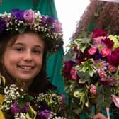 Ickwell's new May Queen: Amelia-Rose