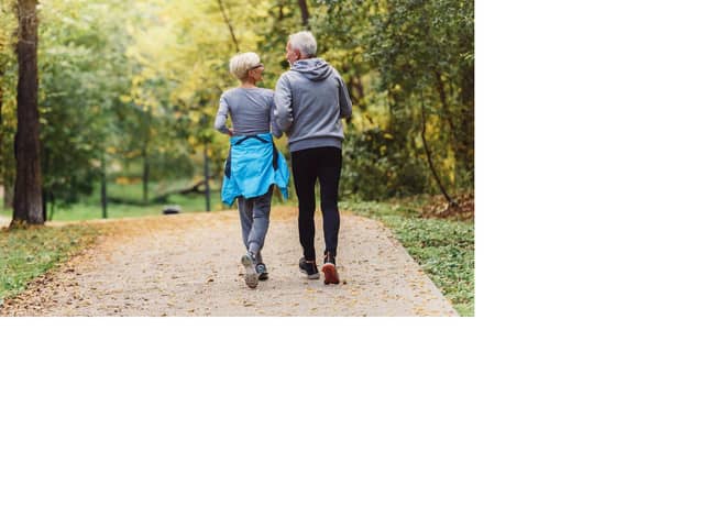Walking is great exercise and a good way of boosting your mental health