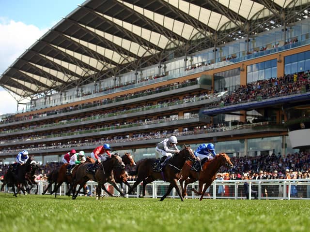 Royal Ascot 2024 runs from Tuesday to Saturday with a record total of £10 million of prize money on offer across 35 races, all of which are being shown live on ITV or ITV4 and Sky Sports Racing. (PHOTO BY: Bryn Lennon/Getty Images)