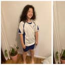 Kindhearted Oscar pictured before and after his haircut. Images: The Pitalis-Nguyen family.