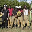 Firefighters were last out in Kenya in 2019