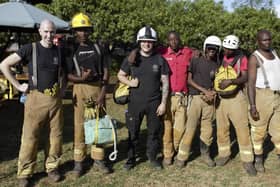 Firefighters were last out in Kenya in 2019
