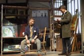 Picture You Dead: L-R Peter Ash (David Hegarty), George Rainsford (DSI Roy Grace). Credit: Alistair Muir
