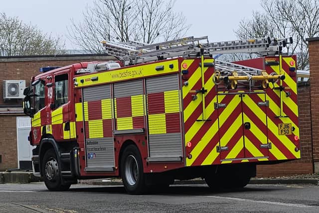 Bedfordshire Fire and Rescue Service. Image: Iconic Media Group.