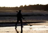 A metal detectorist