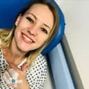 Lauren Young in hospital