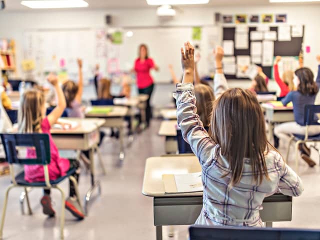File photo of children in a classroom.
