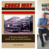 New book Cooks Way, and right, John Cook with author John Hammond. Images: John Hammond.