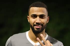 Cyrus Babaie hit a quickfire hat-trick.