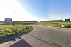 The entrance to the Willington Lock Quarry