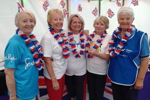 Hearts For Moggerhanger  celebrate winning Fundraisers of East Anglia 2022