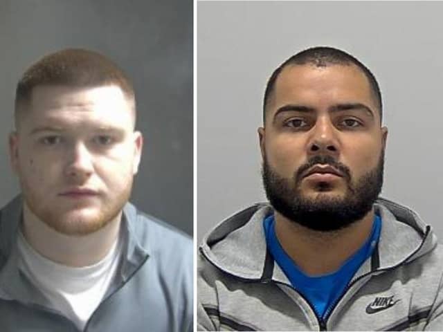 L Oliver Hamilton and R Alexander Clarke. Picture: Bedfordshire Police