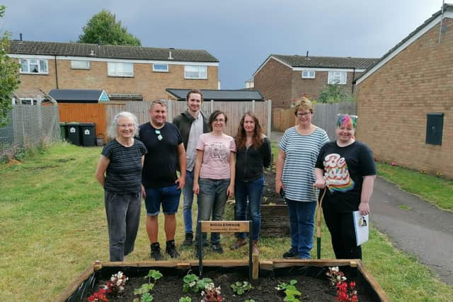 The community garden scheme has been growing in Biggleswade