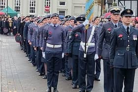 Members of 2065 (Biggleswade) Air Cadets Squadron joined the Remembrance Sunday Parade
