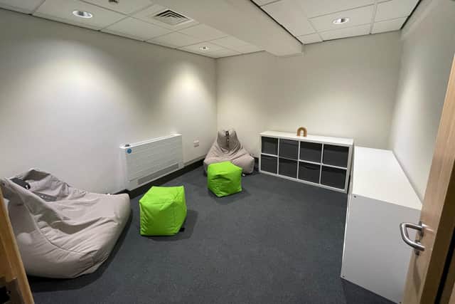 Sensory exploration room. Image: Central Bedfordshire Council.
