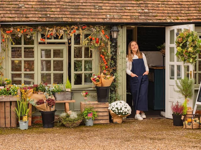 Shuttleworth College graduate Olivia Scott is delighted to introduce her new florist shop, Liv Scott Flowers.