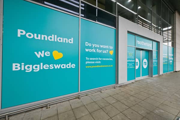 The new Poundland ‘Motherland’ store in Biggleswade. Photo: Professional Images/@ProfImages