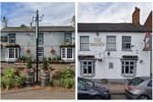 The Yorkshire Grey, Biggleswade, and right, The Bridge, Shefford. Image: Google Maps.