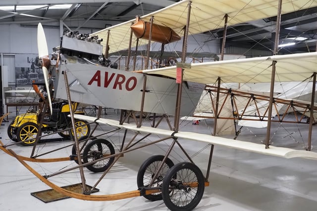AVRO triplane on display