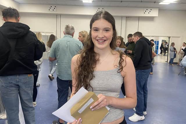 Some of Samuel Whitbread Academy's highest-performing students: Caitlin Togher