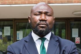Festus Akinbusoye Close Up Stern  Image supplied by OPCC