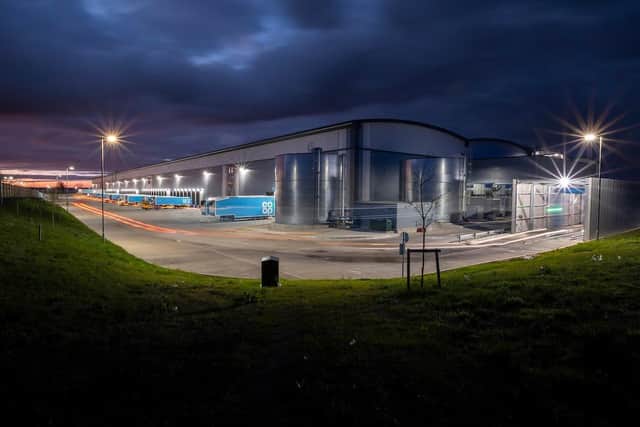 The new distribution depot.