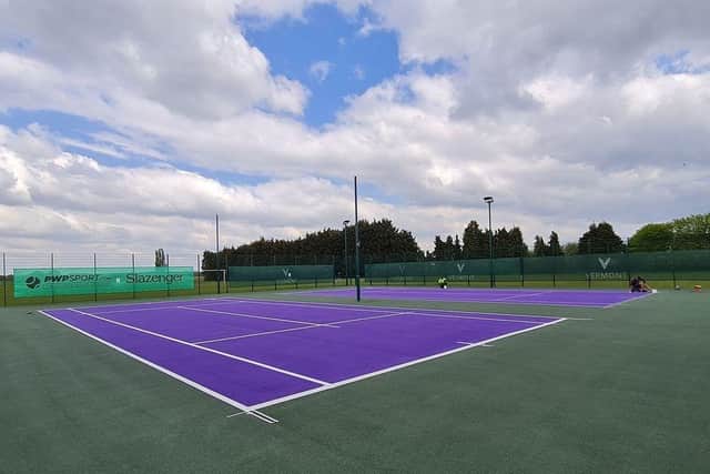 Potton Tennis Club reopens this weekend with the official unveiling of its new floodlit courts
