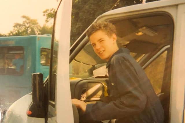 Richard Davies starting his journey in the gas industry