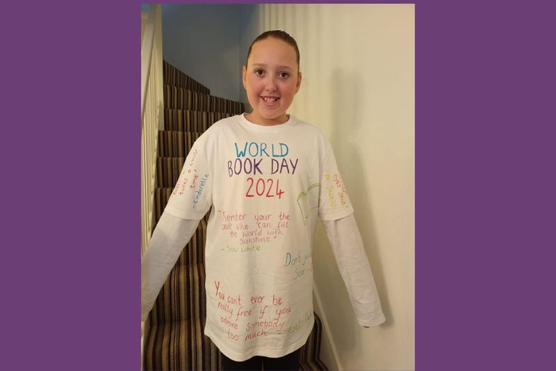 Evie Staniforth was inspired by World Book Day itself!