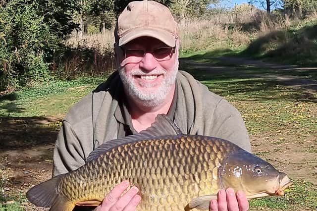Andrew Knight with his 15lb 3oz catch.
