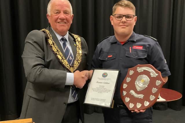 Keown Seldon received the Young Persons Award