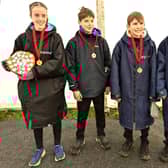Biggleswade AC's junior athletes were among the medals at the Bedfordshire Cross Country Championships