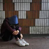 A teenage girl showing signs of mental health issues (Picture posed by model)