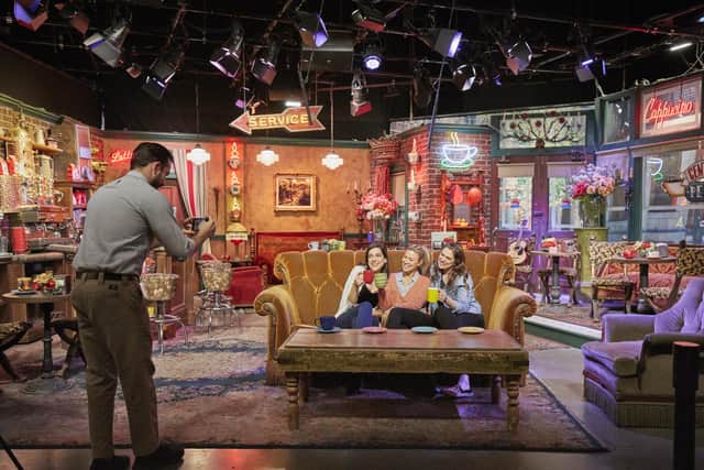 The set of the Friends’ Central Perk set on the Warner Brothers Studio Tour