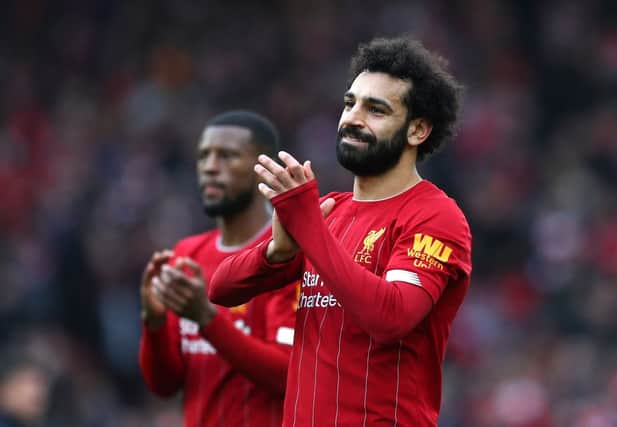 Mo Salah's Liverpool currently top the league (Getty Images)