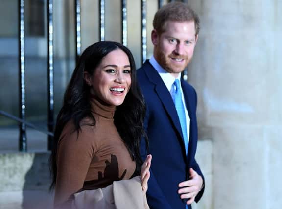The Duke and Duchess of Sussex have confirmed they will not be returning as working members of the royal family (Photo: Getty Images)