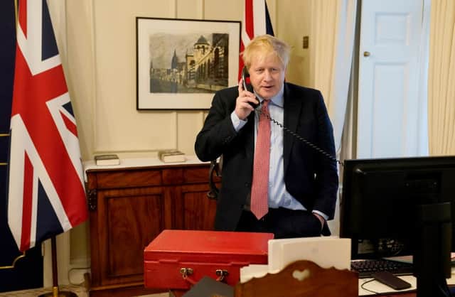 Prime Minister Boris Johnson is expected to speak to EU leaders this week regarding proposals to ban the export of Oxford/AstraZeneca vaccines to the UK (Photo: Andrew Parsons-WPA Pool/Getty Images)