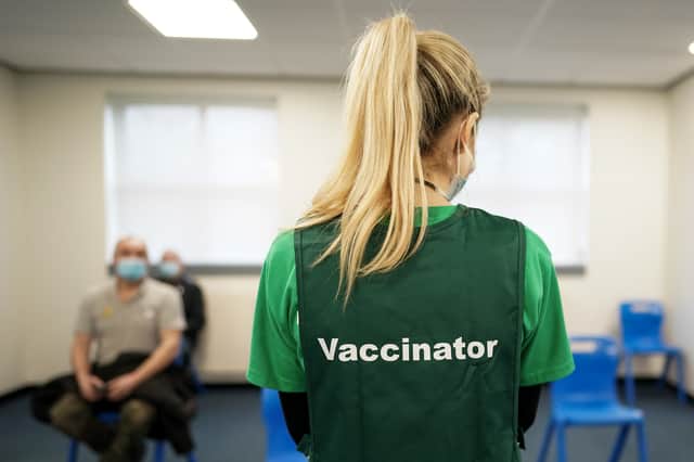 A new study has found that cancer patients are significantly less protected after just one dose of the Pfizer vaccine compared to healthy individuals (Photo: Ian Forsyth/Getty Images)