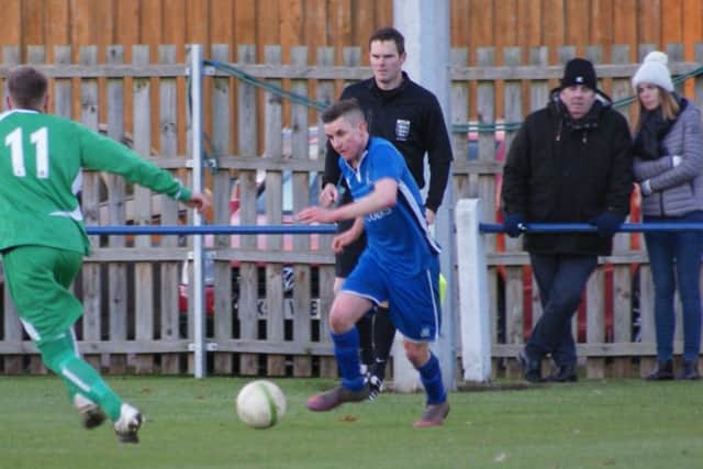 Gary Ansell Carter of Potton United. Picture: Michelle Darrington PNL-171129-110509002