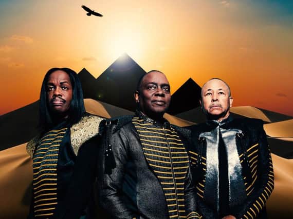 The elemental Earth, Wind and Fire