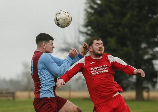 Caldecote v Marston Shelton. Picture: David Kay.